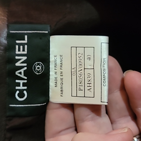 Authentic Vintage CHANEL Lambskin Leather Trousers - Picture 6 of 11